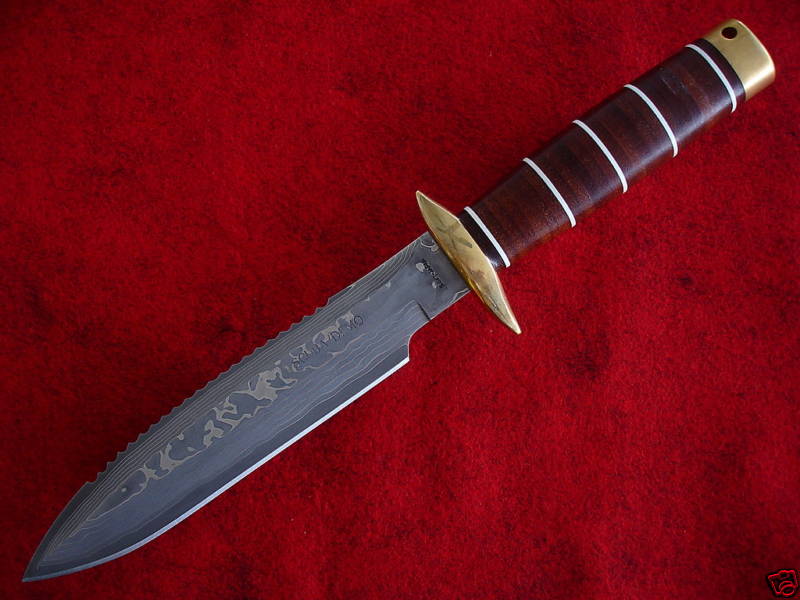 SOG Knives Collectors SCUBA/Demo (Damascus)